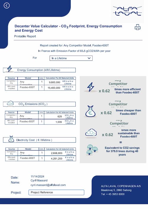 Bilan &eacute;nerg&eacute;tique : r&eacute;duire la consommation des &eacute;cr&eacute;meuses et clarificateurs agroalimentaires